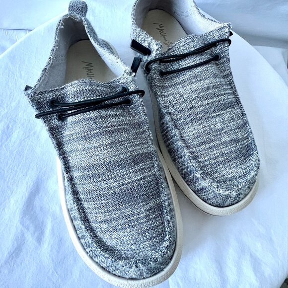 Men's MAUI and Sons Gray Lightweight Slip-on Beach Loafers, Size 9, EUC! - Picture 8 of 12
